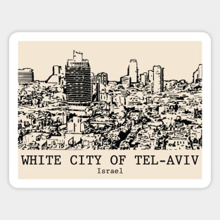 White City of Tel-Aviv - Israel Magnet